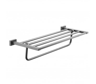 Полка для полотенец Shevanik SG5608T, оружейная сталь
