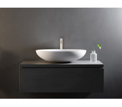 Раковина накладная 56х36, luxolid RELAX DESIGN OVO LX01 luc белая глянец 