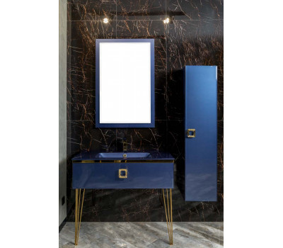 Консоль Armadi Art LUCIDO 80 см Насыщенный синий 305000 770-080-BL 