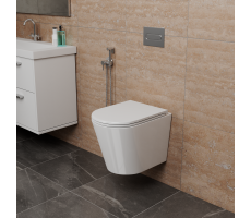 Унитаз подвесной безободковый DK Venice DT1026016 белый 
