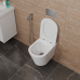 Унитаз подвесной безободковый DK Venice DT1026016 белый 
