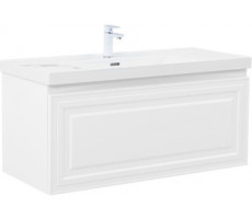 Тумба под раковину Aquanet Агата 110 белый сатин 00345484 Тумба под раковину Aquanet Агата 110 белый сатин 00345484