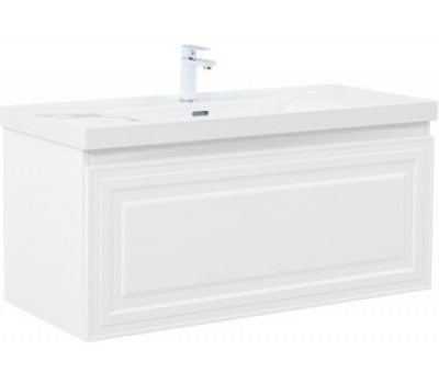 Тумба под раковину Aquanet Агата 110 белый сатин 00345484 Тумба под раковину Aquanet Агата 110 белый сатин 00345484