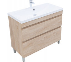 Тумба под раковину Aquanet Нота New 100 дуб светлый 00344149 Тумба под раковину Aquanet Нота New 100 дуб светлый 00344149
