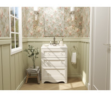 Тумба с раковиной Avanti 60Н 3в.я. Белый глянец 1Marka Тумба с раковиной Avanti 60Н 3в.я. Белый глянец 1Marka