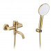 Смеситель для ванны Prohanss P31.30.03, золотой сатин Смеситель для ванны Prohanss P31.30.03, золотой сатин