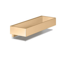 Полочка для душа, съемный Keuco EDITION 11 11158250000 Латунь 