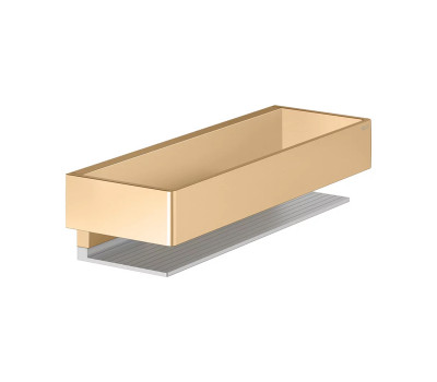 Полочка для душа, съемный Keuco EDITION 11 11158250000 Латунь 