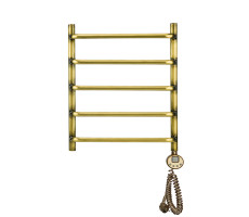 Полотенцесушитель электрический Domoterm Стефано Стефано П5 400x500 АБР ER Античная бронза 