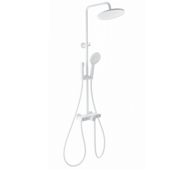 Душевая система с термостатом WONZON & WOGHAND, Белый матовый WW-B4113-MW 