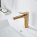 Смеситель для раковины Shevanik S4701G, золотой сатин