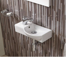 Умывальник CeramaLux 7947AR белый 