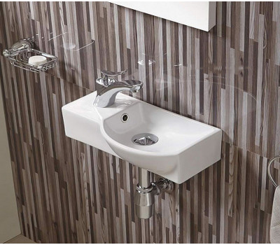 Умывальник CeramaLux 7947AR белый Умывальник CeramaLux 7947AR белый