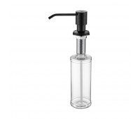 Дозатор для жидкого мыла REIN ,D002-308, черный, Paulmark 