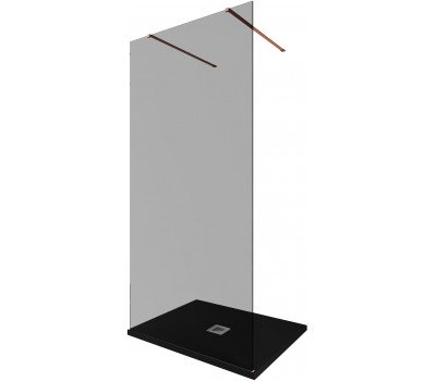 Душевая перегородка Allen Brau Infinity 2 100 3.21042.60.T медь браш Душевая перегородка Allen Brau Infinity 2 100 3.21042.60.T медь браш