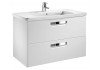 Тумба под раковину Roca The Gap 80 ZRU9302877 белый глянец