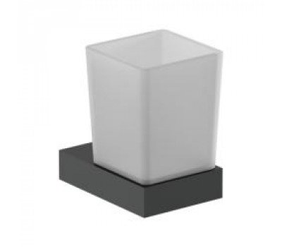 Стаканчик для зубных щеток Corinto черный 16931.N NOFER 16931.N 