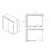 Душевой уголок ABBER Komfort AG93140B-S102B черный матовый 