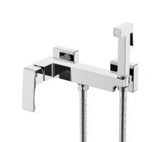 Смеситель Raglo настенный с гигиеническим душем R01.51 хром 