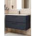 Тумба c раковиной Uperwood Foster NEW 90 см, подвесная, черная KFosterNEW90b Тумба c раковиной Uperwood Foster NEW 90 см, подвесная, черная KFosterNEW90b