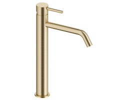 Смеситель для раковины AQUAme Siena AQM6214BG Золото шлифованное 
