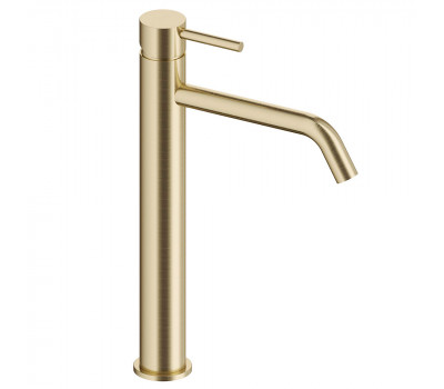 Смеситель для раковины AQUAme Siena AQM6214BG Золото шлифованное 