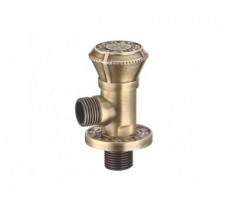 Вентиль угловой 1/2" с отражателем 32626 бронза Bronze de Luxe 