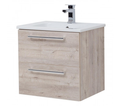 Тумба под раковину подвесная Dreja Gio 60 см, дуб кантри