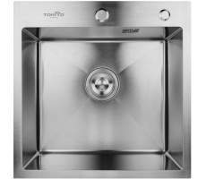 Кухонная мойка TOKITO OKA врезная 50х50 см нержавеющая сталь (TOK-OKA-5050-ST) Кухонная мойка TOKITO OKA врезная 50х50 см нержавеющая сталь (TOK-OKA-5050-ST)