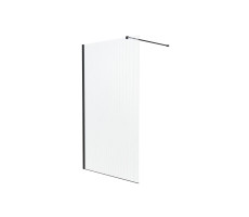 Душевая перегородка Knotlor WI120CG1BL 120х200 черный  
