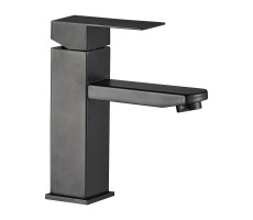 Смеситель для раковины WesnaArt KUBUS KUB13-210Black, черный