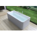 Акриловая ванна 180х80 см ART&MAX AM-601-1795-795 пристенная со сливом-переливом