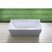 Акриловая ванна 180х80 см ART&MAX AM-601-1795-795 пристенная со сливом-переливом