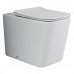 Напольный приставной унитаз Cubic Rimless Ceramica Nova CN1809 Белый 