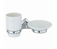 Держатель стакана и мыльницы WasserKRAFT 1126C  