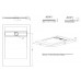Душевой поддон Allen Brau Infinity 120x80 8.21002-AM антрацит 