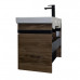 Тумба-умывальник Comforty Соло-70 дуб тёмно-коричневый с раковиной Адриана 70 00-00010978 Тумба-умывальник Comforty Соло-70 дуб тёмно-коричневый с раковиной Адриана 70 00-00010978