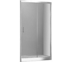 Душевая дверь Aquanet Alfa NAA6121 130, прозрачное стекло 