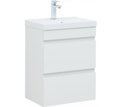 Тумба с раковиной Aquanet Нота new 50 цв.белый глянец 00335869 Тумба с раковиной Aquanet Нота new 50 цв.белый глянец 00335869