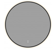 Зеркало Aquanet Контур D 1000 LED TX антипар, черный 00367666 