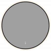 Зеркало Aquanet Контур D 1000 LED TX антипар, черный 00367666 