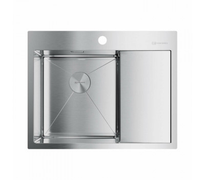 Мойка OMOIKIRI Akisame, размер 650*510*200, чаша слева, цвет-нержавеющая сталь 4973058 
