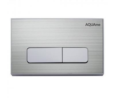 Панель смыва металл AQUAme AQM4105CR хром 