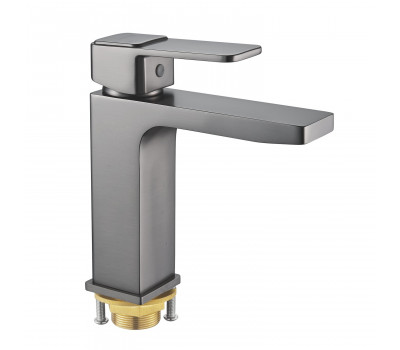 Смеситель для раковины Shevanik S9701T, оружейная сталь