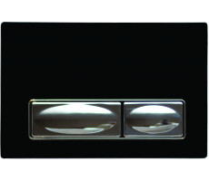  Кнопка для инсталляции черная стекло CREAVIT GP4002.00 Чёрный 