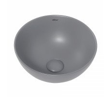 Раковина накладная ABBER Bequem AC2106MG серая матовая 