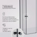 Душевое ограждение 120x80 см, без поддона AM.PM X-joy W94G-403-120280-BТ1К  
