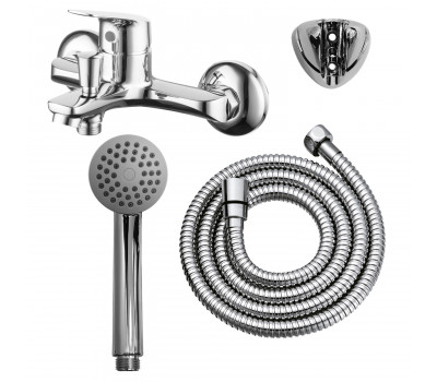 Смеситель для ванны и душа Azario с ручным душем, хром AZ-HU245906 