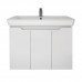 Тумба под раковину подвесная Dreja Q Plus (D) 80 см, белый