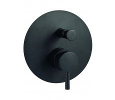 Смеситель для душа Paffoni Light LIG015NO черный матовый